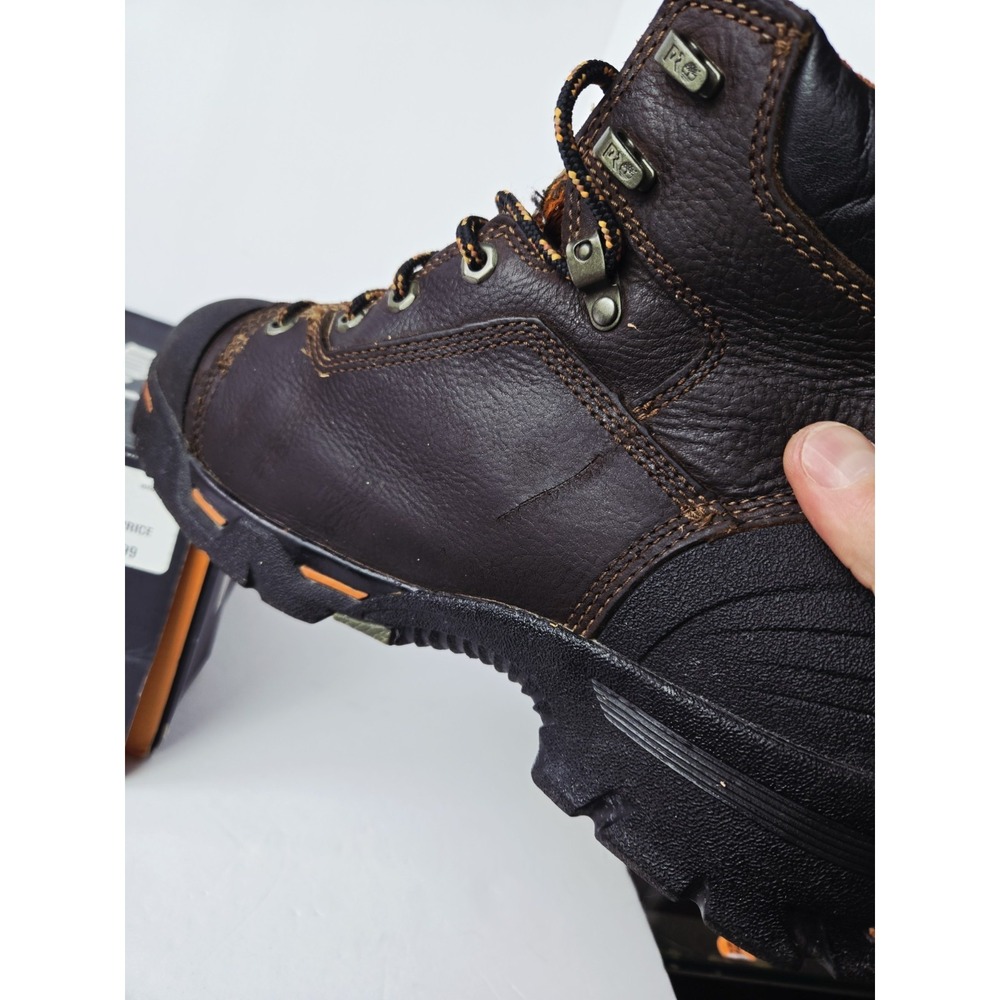 Timberland Pro Endurance 6" Steel Toe PR Work Boots Brown Men's Size 11 W/L - Picture 5 of 5